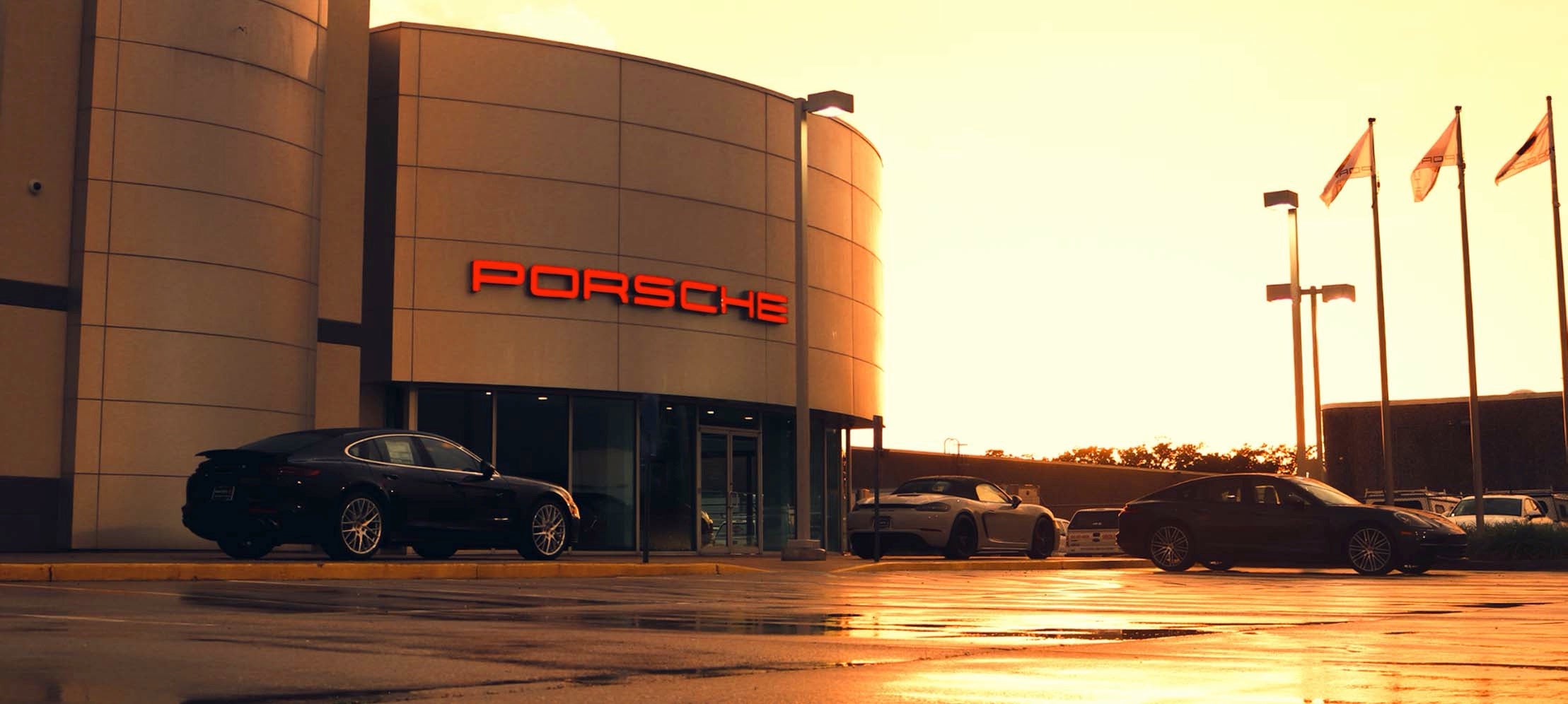 Harris Porsche Store Front